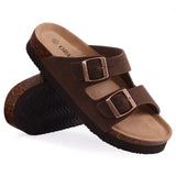 Cork Clogs Sandals Women's Platform Cozy Suede With Arch Support Classic Mule MartLion   