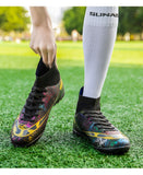  Men's Football Boots Professional Shoes for Kids Outdoor Breathable Soccer Society Indoor Soccer Mart Lion - Mart Lion