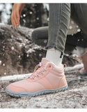 Big Size  Winter Barefoot Boots Waterproof Winter Hiking/Climbing Shoes Fur Lined Snow Boot Women Men Plush Walking Boots MartLion   