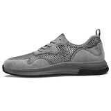 Summer Mesh Shoes Men's Breathable Anti-Skid Non-Leather Casual MartLion   