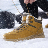 snow boots men winter boots keep warm plush boots hiking boots men casual shoes men mountain snow boots MartLion