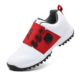 Waterproof Golf Shoes Men's Luxury Golf Sneakers Outdoor Comfortable Walking Anti Slip Walking MartLion BaiHong 6.5 