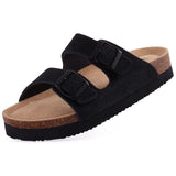 Cork Clogs Sandals Women's Platform Cozy Suede With Arch Support Classic Mule MartLion   