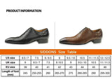 Bullock Men's Shoes Formal Leather Daily Dress Wedding Oxford Luxury Genuine Leather Snake Print Pointed Toe MartLion   