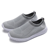 Women Sneakers Mesh Breathable Casual Tennis Shoes Outdoor Walking Slip on Lightweight Running Mart Lion   