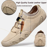 Men's Leather Casual Shoes Luxury Sneakers Driving Moccasins Dress Loafers Outdoor Footwear MartLion   