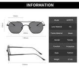 Retro Double Bridges Peach Pilot Sunglasses Women Men's Designer Luxury Metal Frame Eyewear MartLion   