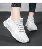 Women's Sports Shoes Breathable Ultra-light Mesh Hollow Casual MartLion   