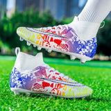 Football Boots Men's Futsal Soccer Shoes Centipede Kids Sneaker Studded Soccer Cleats Mart Lion see chart 4 38 