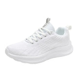 Women's Sneakers Running Shoes Casual Athletic Trainer Sports Footwear MartLion WHITE 41 