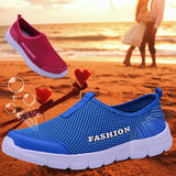  Casual Men's Shoes Summer Sneakers Breathable Mesh Footwear Running Lightweight Slip-on Sandals Zapatos De Hombre MartLion - Mart Lion