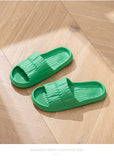 Women Summer Soft Slippers Thick Platform Bathroom Home Men's Indoor Non-slip Anti-slip Female Cloud Cushion Slides Mart Lion   