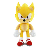 30CM Super Sonic Plush Toy The Hedgehog Amy Rose Knuckles Tails Cute Cartoon Soft Stuffed Doll Birthday Gift For Children MartLion 30cm yellow2 240g  