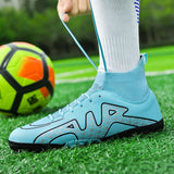 Society Soccer Cleats Soccer Shoes Men's Training Sport Footwear Professional Field Boot Fg Tf Soccer Mart Lion   