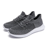 Spring Sports Shoes Breathable Anti-skid and Wear-resistant Men's Casual  Zapatillas Hombre  Flat MartLion GRAY 39 