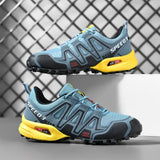 Outdoor Men's Athletic Hiking Shoes Trekking Sneakers Non-slip Mountain-climbing Breathable Mart Lion   