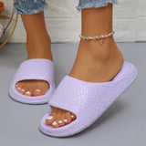 Women's Thick Bottom Cloud Slippers Summer Candy Color Platform Sandals Light Non-Slip Casual Beach Shoes Flip Flops MartLion   