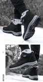 Women Boots Waterproof Snow Boots Warm Plush Winter Shoes Mid-calf Non-slip Winter Female MartLion   