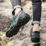 Luxury Outdoor Hiking Men's Sneakers Designer Non-Slip Waterproof Shoes Cozy Light Walking Trainers Baskets Homme Tenis Mart Lion   