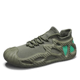 Summer Men's Casual Sneakers Breathable Sport Running Shoes Tennis Non-slip Platform Walking Jogging Trainers Mart Lion dark green 39 