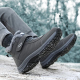 Men's Snow Boots Are Popular Winter Shoes with Waterproof and Warm Insulation, and Women's MartLion   