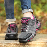  Hiking Boots Women Outdoor Leather Mountain Trekking Shoes Mart Lion - Mart Lion