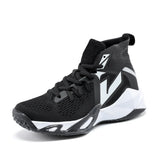 Kids Basketball Shoes Sneakers Durable  Non-Slip Running Secure for Little Kids Big Kids MartLion WTK8106-Black 30 