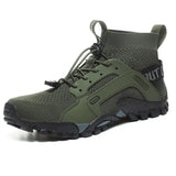 Men's Casual Sneakers Army Green Tennis Hiking Shoes Spring Sporting Camouflage Running MartLion Army Green 38 