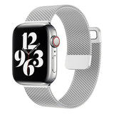 Strap For Apple watch Band 44mm 45mm 41mm 49mm 42mm 40mm 45mm Milanese Loop bracelet correa iwatch series 9 7 8 4 5 6 SE Ultra2 MartLion Silver 38mm 40mm 41mm CHINA