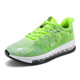 Air Cushion Running Shoes Men's Mesh Sneakers Athletic Sports Jogging Walking Outdoor Gym Training Footwear Mart Lion 795green 6.5 