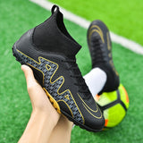 Society Soccer Cleats Soccer Shoes Men's Training Sport Footwear Professional Field Boot Fg Tf Soccer Mart Lion   