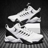 Men's Basketball Shoes Breathable Anti-slip Sneakers Women Summer Autumn Gym Outdoor Sports White MartLion WHITE 39 