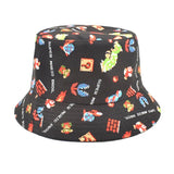 Super Mario Hat Anime Peripheral Cartoon mario Luigi Leisure Adult Outdoor Sunscreen Sunshade Fisherman Hat Holiday Gift MartLion 6 56-58cm 