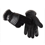  Winter Men's Gloves Touch Screen Warm Casual Gloves Mittens Outdoor Sport Full Finger Solid Glove MartLion - Mart Lion