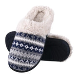 Winter Plush Fur Slippers For Women Men's House Fluffy Cozy Fur Slippers Indoor Warm Plush Home Cotton Shoes MartLion Navy Blue4 46-47(10.8-11 inch) CHINA