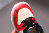 Spiderman LED Light Shoes Boys and Girls Light Kids Sports Shoes Mesh MartLion   