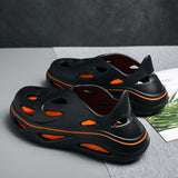 Summer Men's Slippers EVA Platform Outdoor Sandals Garden Clogs Beach Slippers Flip Flops Soft Slides Casual Shoes Mart Lion   