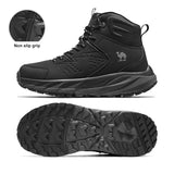 Outdoor Hiking Shoes Waterproof Men's Winter Boots Non-slip Cushion Wear-resistant Sport MartLion Black 38 