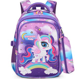 Waterproof Children School Bags for Boys Girls backpack Kids Orthopedic schoolbag kids Primary school Backpack mochila escolar MartLion big unicorn  