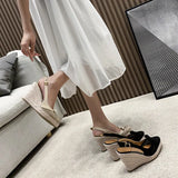 High Heels Sandals Women Summer Shoes Ladies Wedges Elegant Ladies High Heels 10cm MartLion   