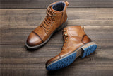 Men's Boots Comfortable  Spring Leather Boots MartLion   