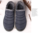 Women Boots Slip On Winter Shoes Waterproof Ankle Winter Boots Female Snow Black Femininas MartLion   