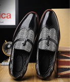 Men's Casual Shoes Stitching Hand-carved Breathable Tassels Loafers Moccasins Light Driving Flats Mart Lion   