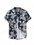 Floral Shirts Men's Shirts Hawaiian Casual Camp Vocation Beach Blouse MartLion   