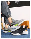 Men's Shoes Comfortable Sneaker Lightweight Casual Breathable Tennis Antiskid Shoe Vulcanize Shoes MartLion   