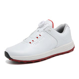 Golf Shoes Men's Breathable Golf Sneakers Light Weight Golfers Footwears Anti Slip Walking Sneakers MartLion Bai-08 2 40 