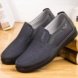 Canvas Shoes Men's Summer Classic Loafers Casual Breathable Walking Flat Zapatos Sneakers Mart Lion   