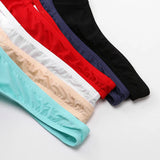 3-Pack Underwear Men's Briefs thong bikini gay Panties G-strings Lingerie Low Waist MartLion   