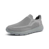 Ultralight Sock Shoes Men's Breathable Running Sneakers Casual Shoes Footwear MartLion gray green 39 