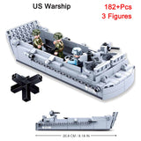 Military ww2 Cannon Assault Armored Vehicle Battle Tank Car Truck Army Weapon Building Blocks Sets  Model King Kids Toys Gift Mart Lion No Box 3 Dolls  